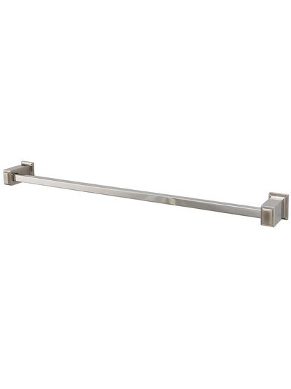 18 inch Sutton Place Towel Bar in Polished Nickel.
